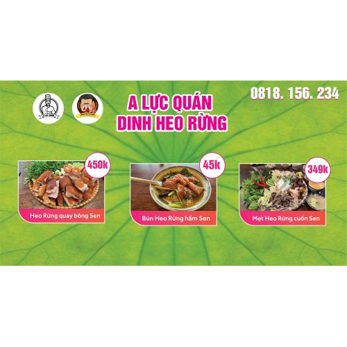 A Lực Quán & Dinh Heo Rừng